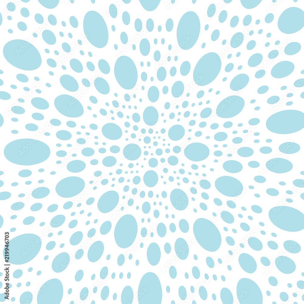 abstract seamless geometric vector circle pattern