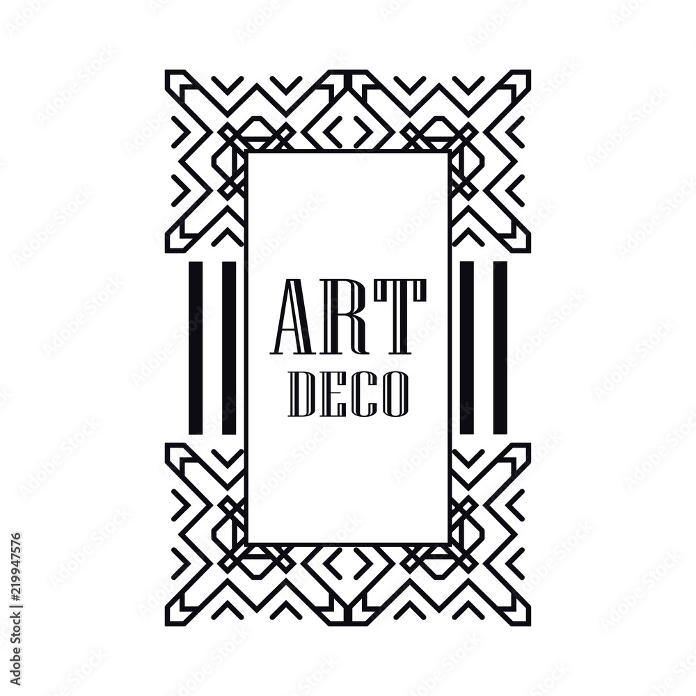 Art Deco Frame Art Deco Frame