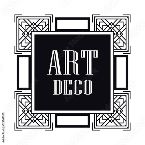 Art Deco Frame