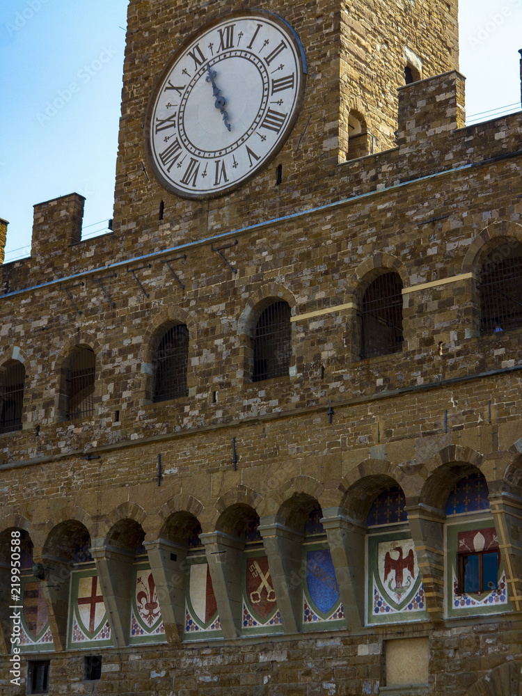Torre di Arnolfo del Palacio Vecchio en Floréncia
