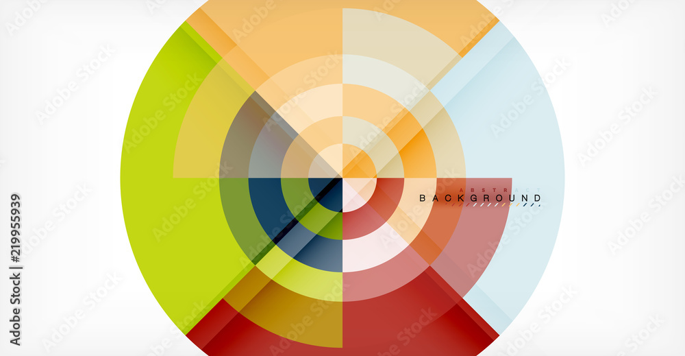 Vector circle abstract background Vector circle abstract background