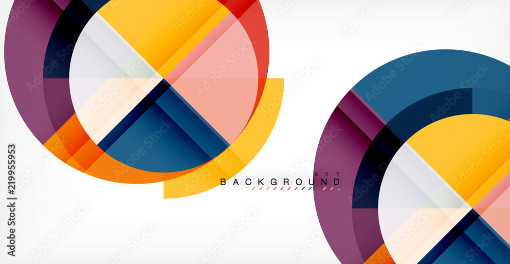 Vector circle abstract background Vector circle abstract background