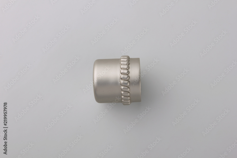 Tips for curtain poles on a white background. Ending for curtain eaves. Finials for curtain cornices. Tips for curtain poles on a white background. Ending for curtain eaves. Finials for curtain cornices.