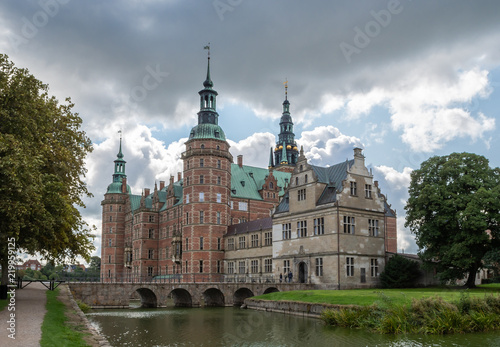 Frederiksborg Castle in Hillerød, Denmark