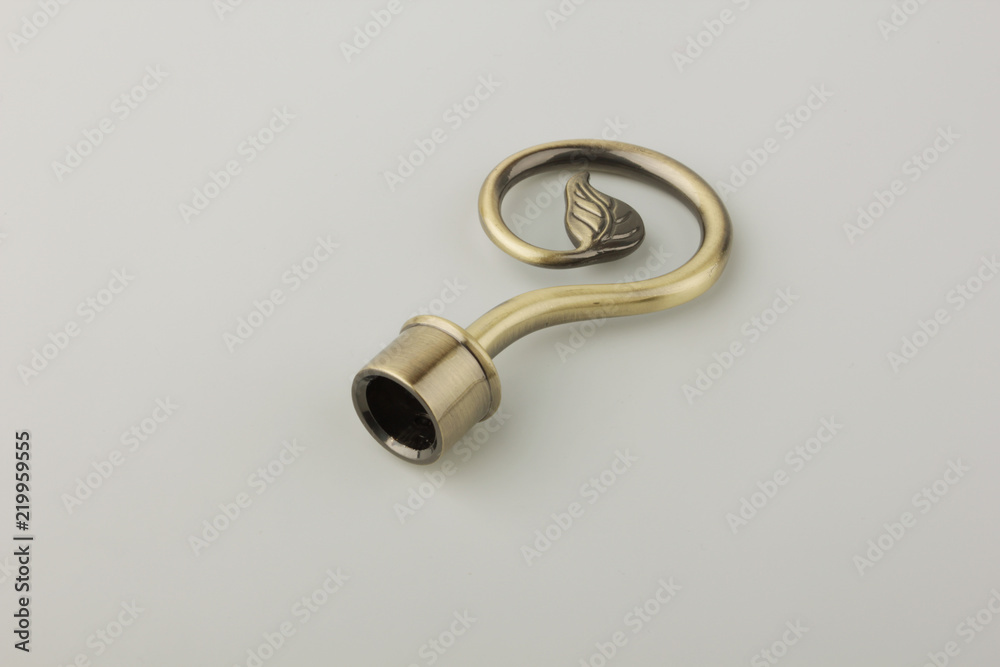 Tips for curtain poles on a white background. Ending for curtain eaves. Finials for curtain cornices. Tips for curtain poles on a white background. Ending for curtain eaves. Finials for curtain cornices.