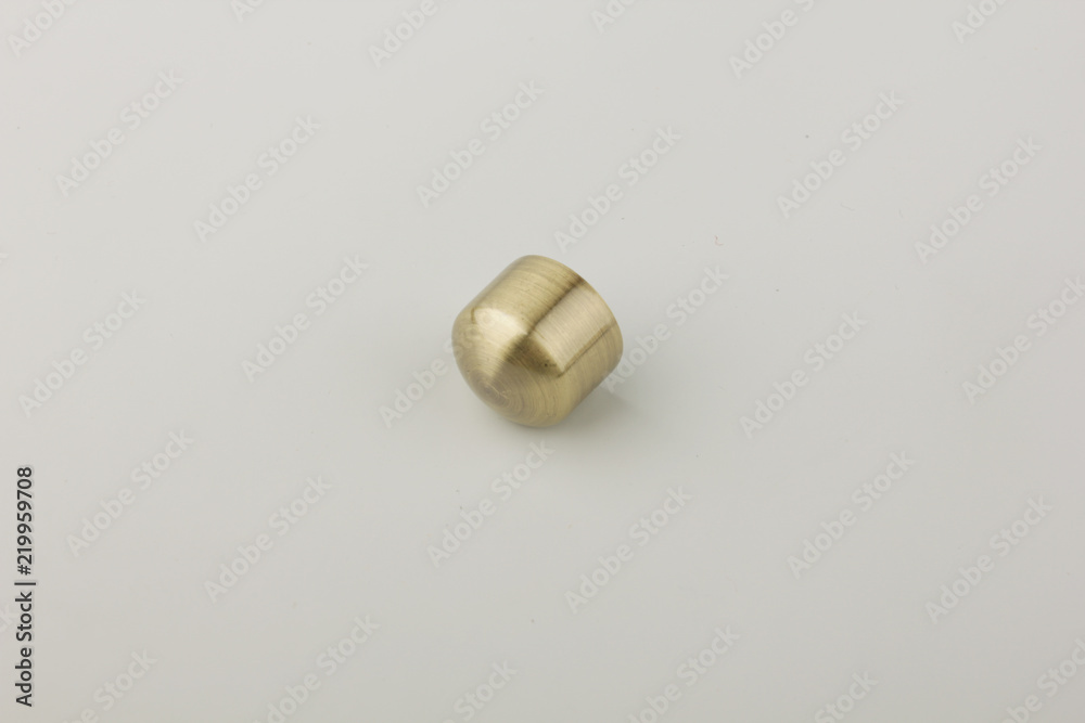 Tips for curtain poles on a white background. Ending for curtain eaves. Finials for curtain cornices. Tips for curtain poles on a white background. Ending for curtain eaves. Finials for curtain cornices.