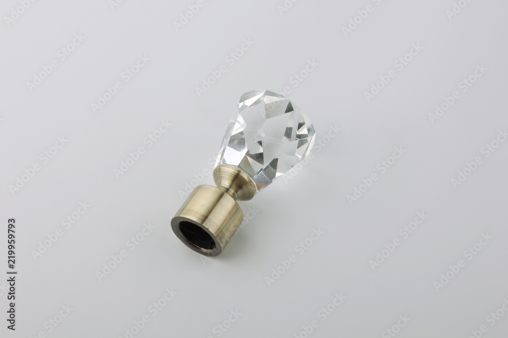 Tips for curtain poles on a white background. Ending for curtain eaves. Finials for curtain cornices. Tips for curtain poles on a white background. Ending for curtain eaves. Finials for curtain cornices.