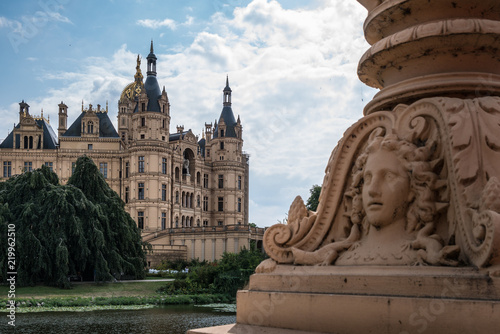 Blick auf das Schloss Schwerin