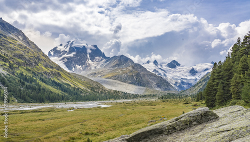 Mountain landscape in the R...