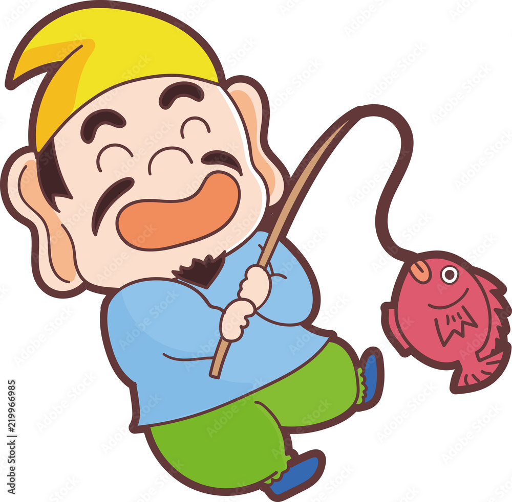 恵比寿天のイラスト素材 Stock Vector Adobe Stock