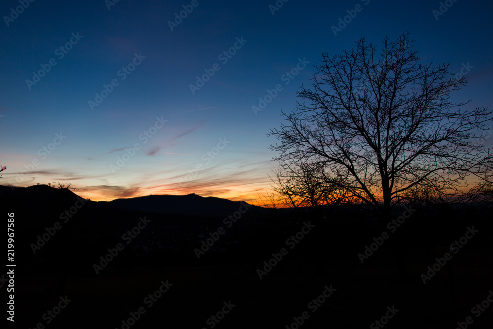 Obraz premium Sonnenuntergang