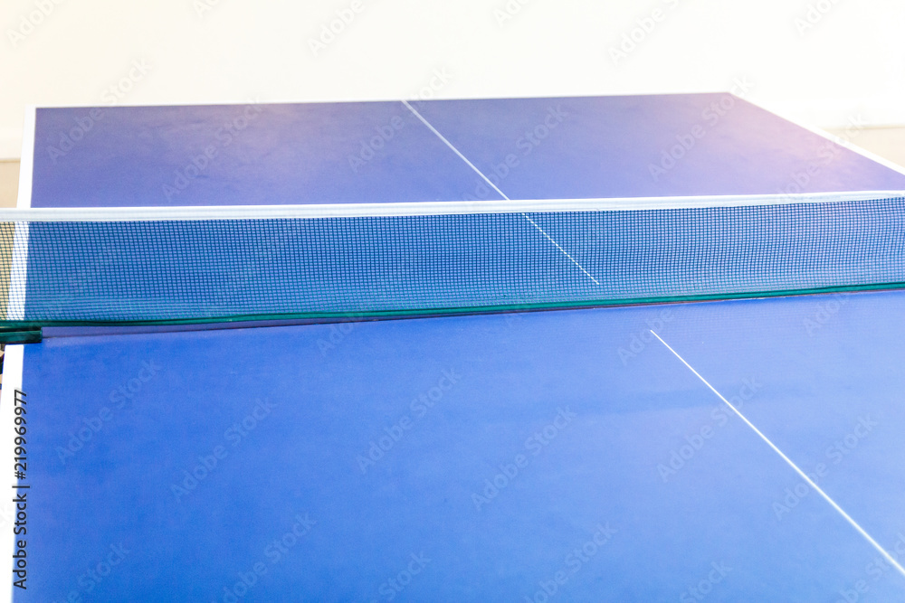 Table-tennis table.
