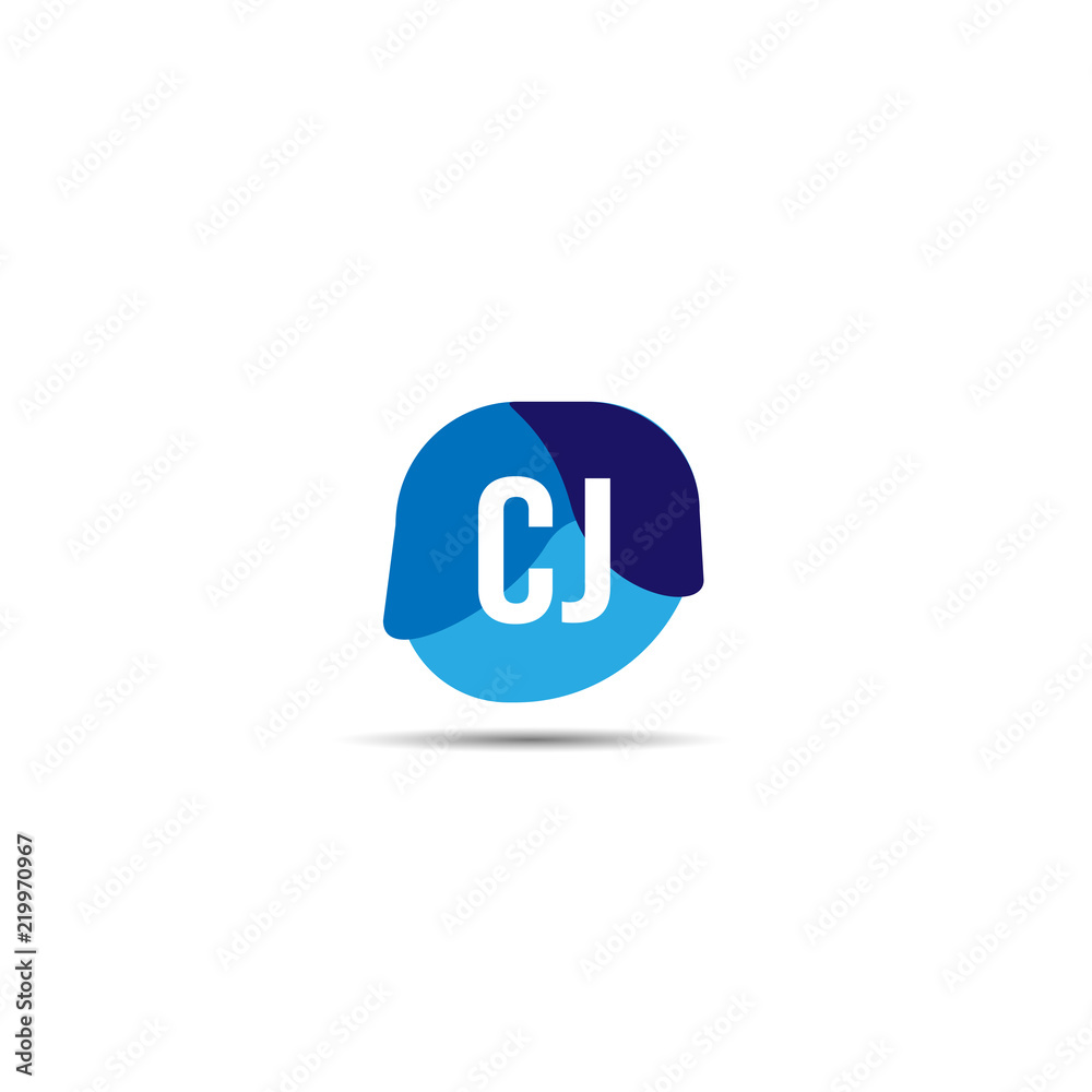 Initial Letter CJ Logo Template Design Initial Letter CJ Logo Template Design