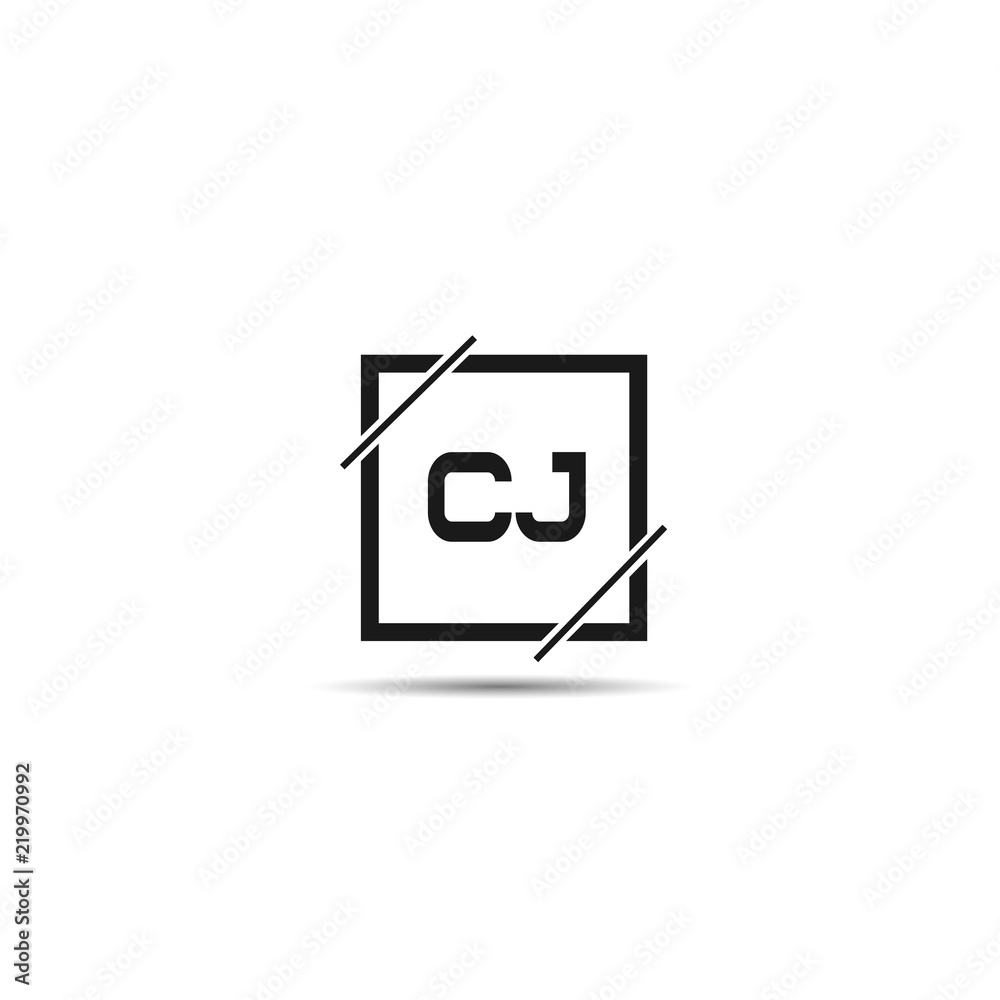 Initial Letter CJ Logo Template Design Initial Letter CJ Logo Template Design