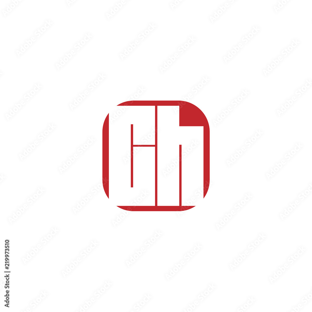 Initial Letter CH Logo Template Design Initial Letter CH Logo Template Design