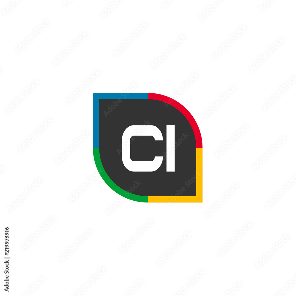 Initial Letter CI Logo Template Design Initial Letter CI Logo Template Design