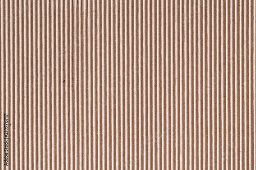 Fototapeta Naklejka Na Ścianę i Meble -  Corrugated cardboard or brown paper box sheet texture for background