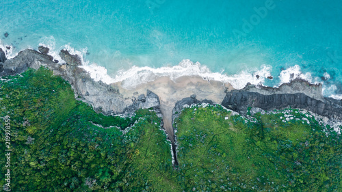 beach on the top photo