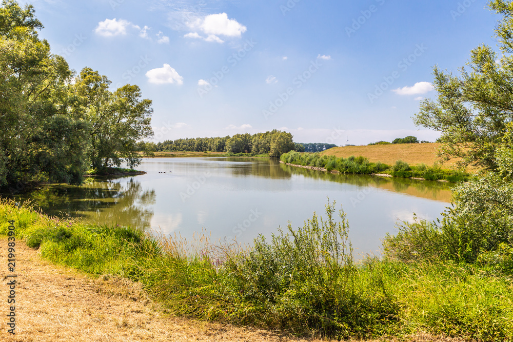 Fototapeta premium landscape with river