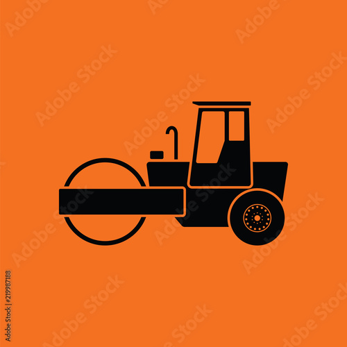 Icon of road roller