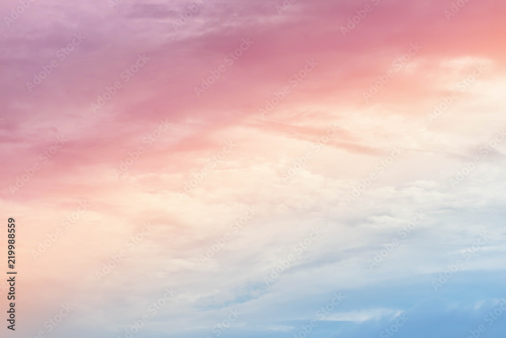abstract cloud pastel background