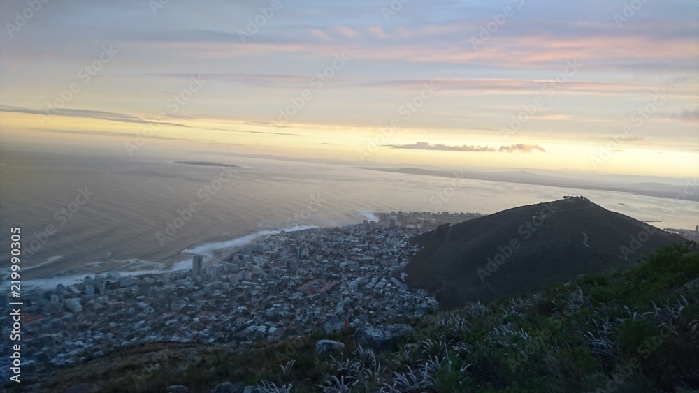 Signal Hill Sunrise from Lions Head