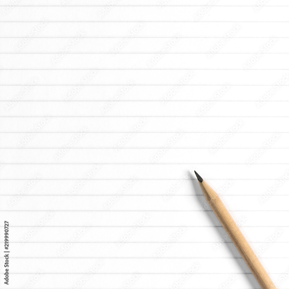 School book page pen Empty notebook paper School book page pen Empty notebook paper