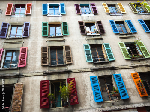 Fenêtres colorées