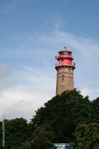 Kap Arkona Lighthouse, in the isle of Rugen, Germany