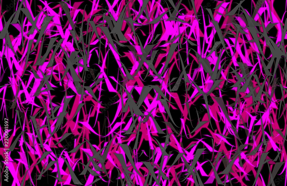 Obraz premium Glowing Abstract Shapes Background 11x17 Tabloid 28