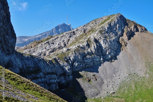 Alpstein mit Säntisgipfel, Ostschweiz