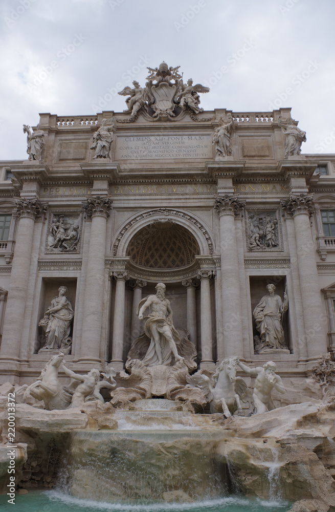 fontaine de trevi, Rome, Italie