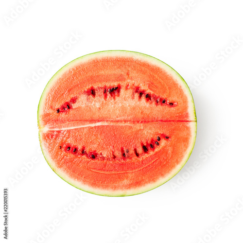 Sliced watermelon