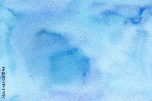 watercolor background organic texture illustration in blue