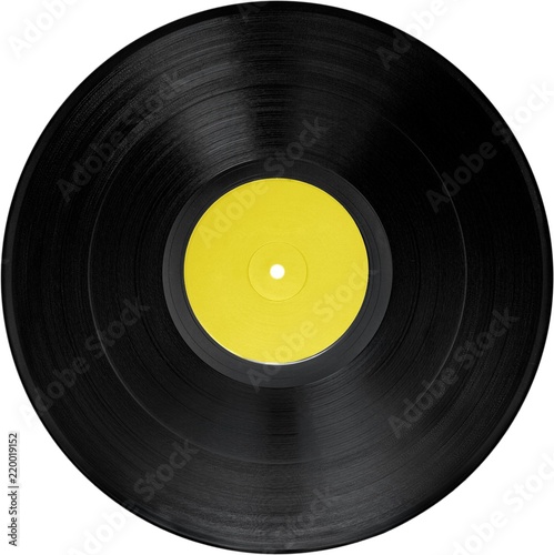 Vinyl Record - Isolated photo