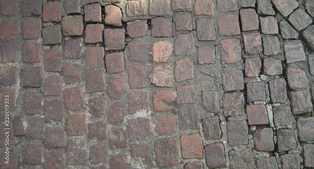 Pavement stones pebbles bricked textured