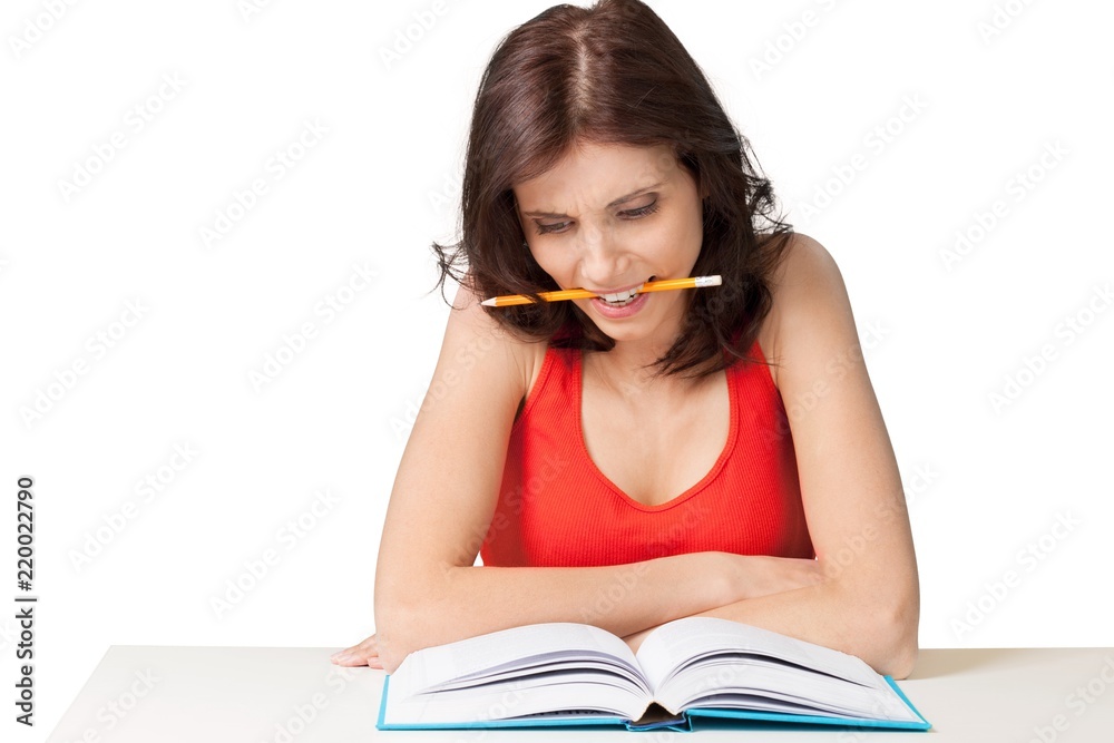 Reading with a pencil