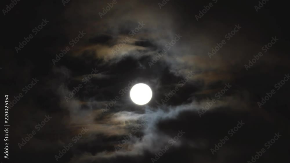 Night full moon and clouds
Night full moon and clouds
