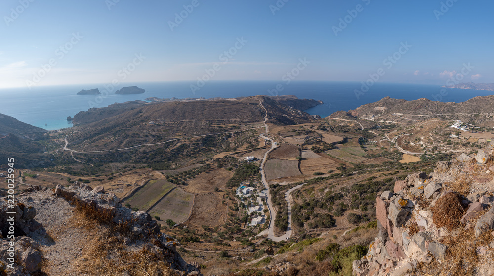 panorama, Milos, Greece