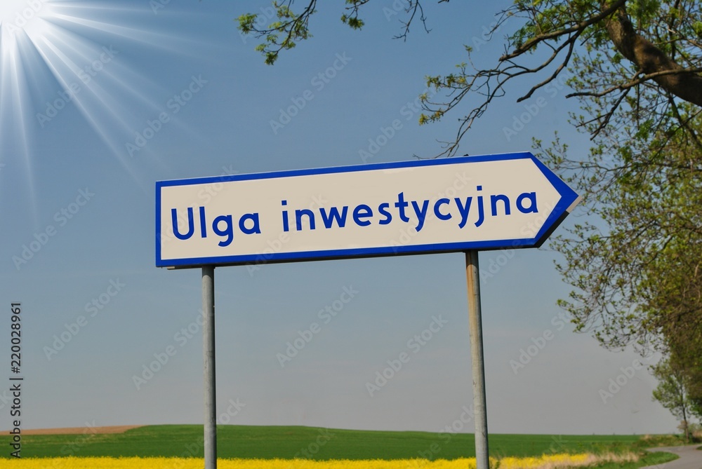 Fotografie Ulga inwestycyjna
