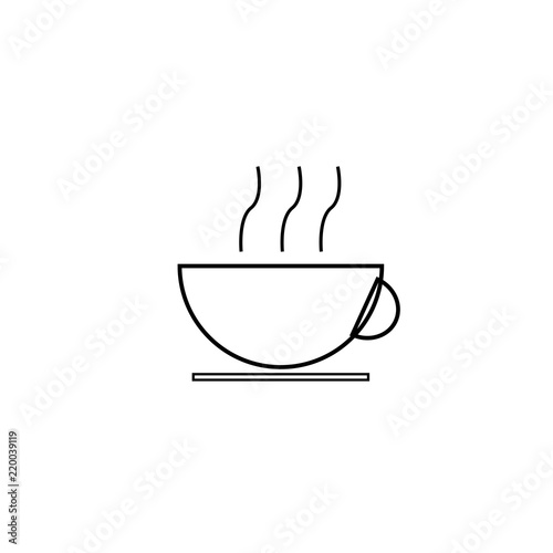 Coffee icon vector