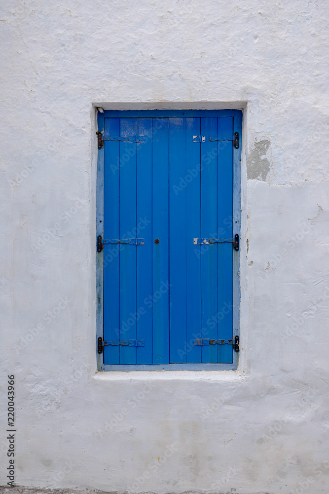 blue window Shutters