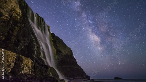 Milky Way Fall Over Alamere Falls photo