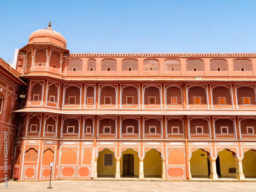 The City Palace, Jaipur, India.