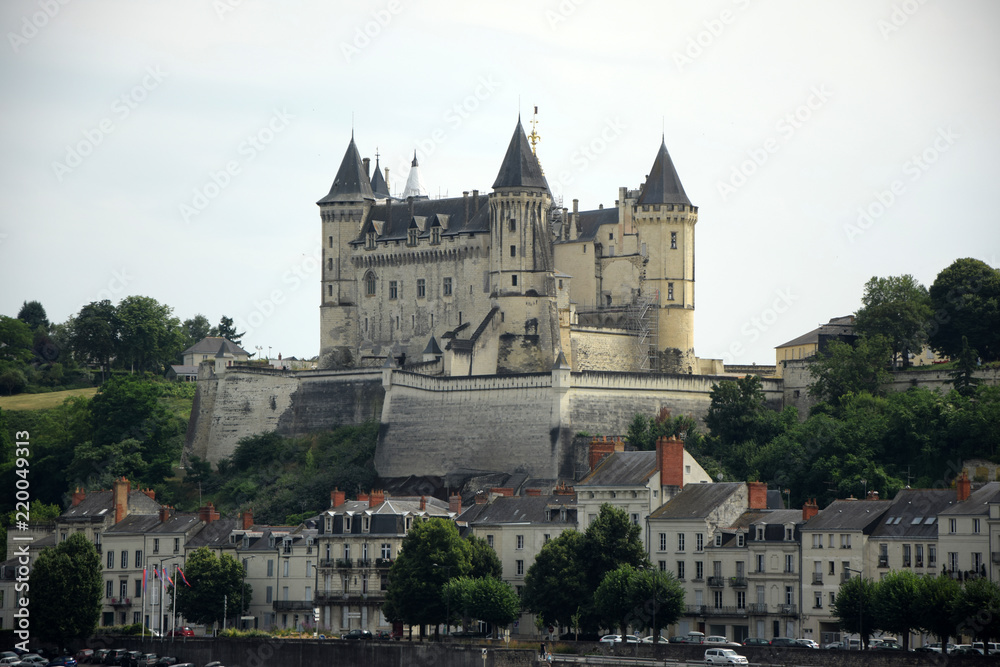 Schloss in Saumur an der Loire