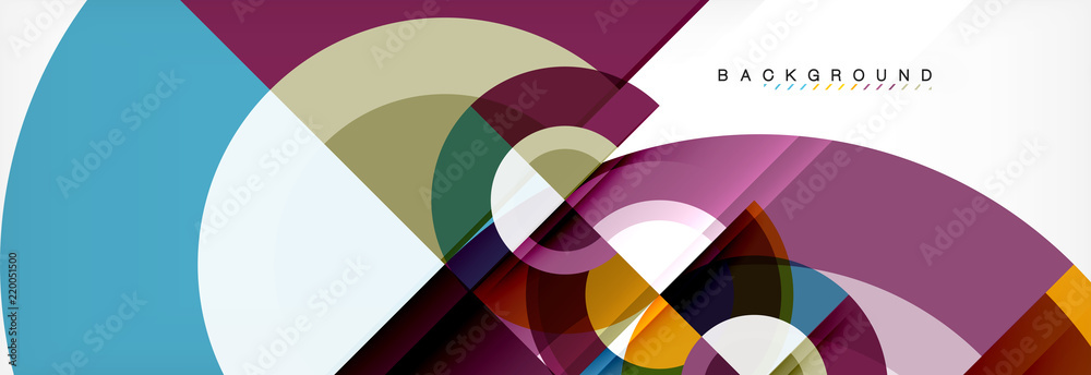 Vector circle abstract background Vector circle abstract background