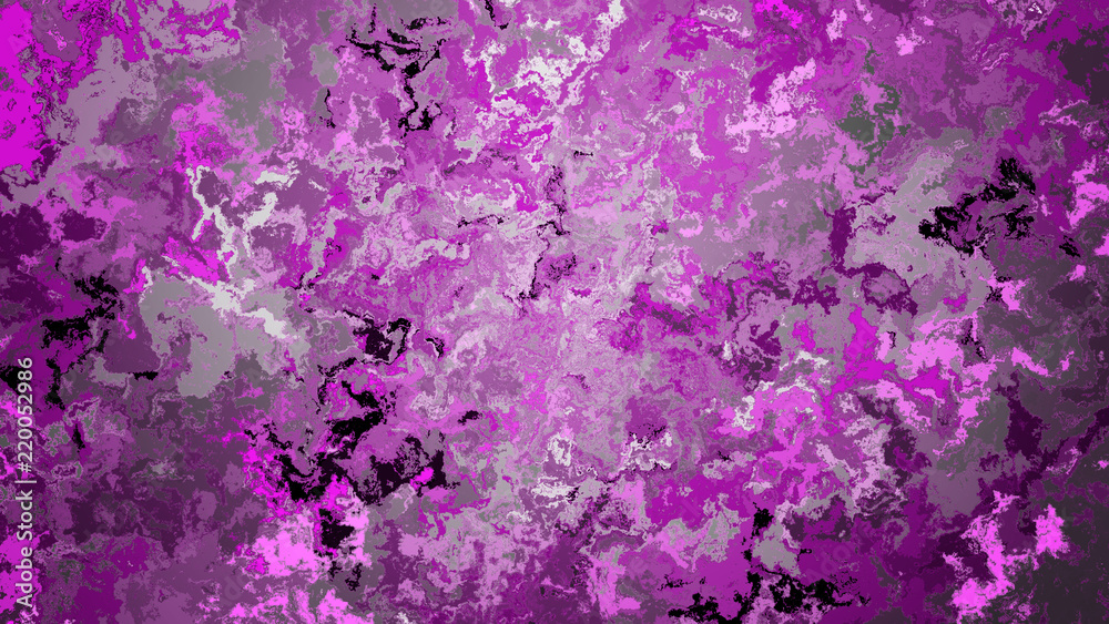 Abstract background with color blots, transitions and bends.