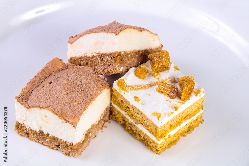 Cake with cream Cake with cream