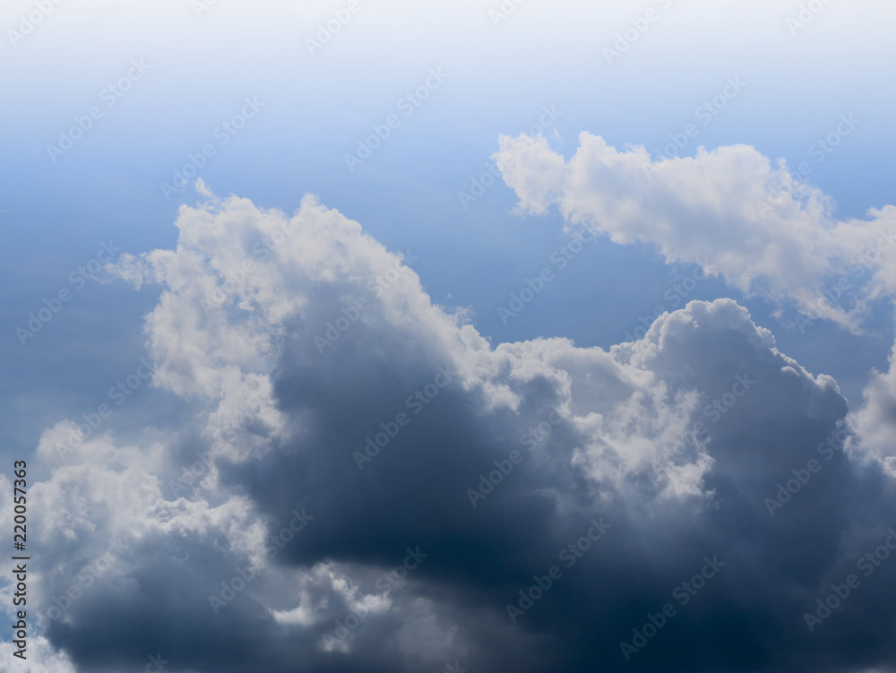 Clouds are a large group of blue, white, and blue sky. Clouds are a large group of blue, white, and blue sky.