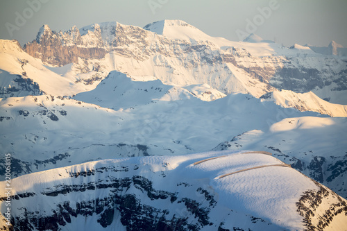 Blick vom Säntis im Dämmerlicht photo